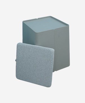 Noomi UB-635 Cubic Stool - Gray