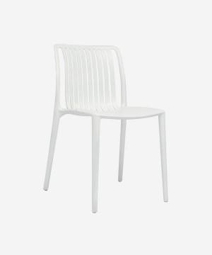 Noomi 368-APP White Stackable Chair