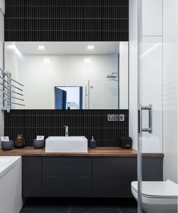 Porcelanico Kitkat Mosaic Black Matt