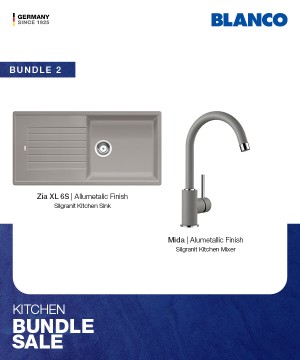 Blanco Kitchen Sink and Mixer Bundle 2