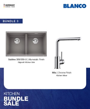 Blanco Kitchen Sink and Mixer Bundle 3