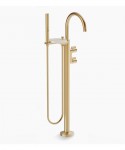 Kohler Components Freestanding Vibrant Brushed Moderne Brass Bathtub Mixer