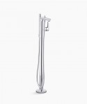 Kohler Aleo-S Freestanding Polished Chrome Bathtub Mixer