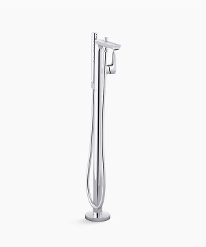 Kohler Aleo-S Freestanding Polished Chrome Bathtub Mixer