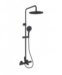 Kohler Accliv Matte Black 3-Way Thermostatic Shower Column