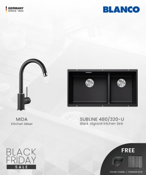 Blanco Black Kitchen Bundle 5