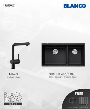 Blanco Black Kitchen Bundle 6